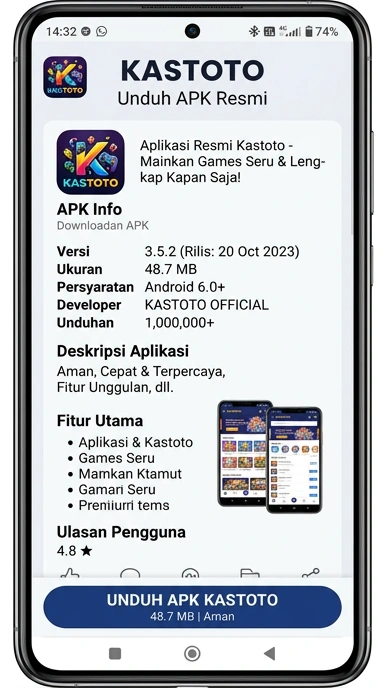 Unduh dan Instal APK kastoto untuk Android di Indonesia